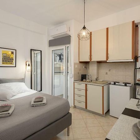 Central Studio! Fiber Wifi, Ac, Private, Self Check-In! Thessaloníki Exteriör bild