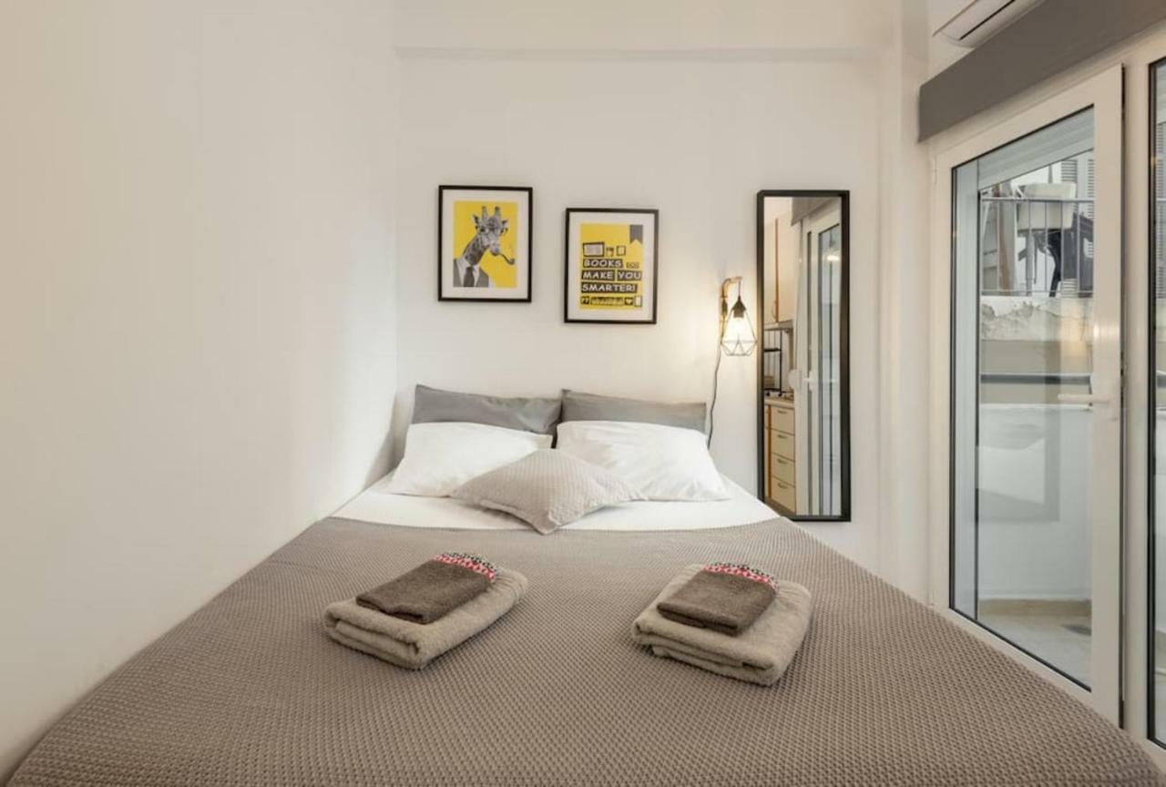 Central Studio! Fiber Wifi, Ac, Private, Self Check-In! Thessaloníki Exteriör bild