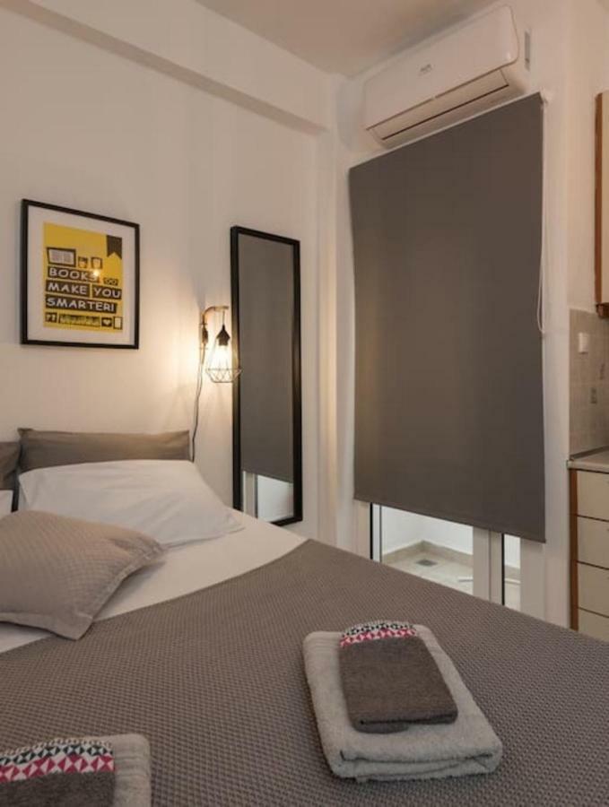 Central Studio! Fiber Wifi, Ac, Private, Self Check-In! Thessaloníki Exteriör bild